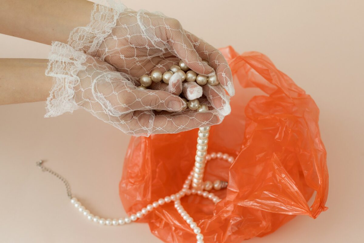 bridal jewelry with pearls